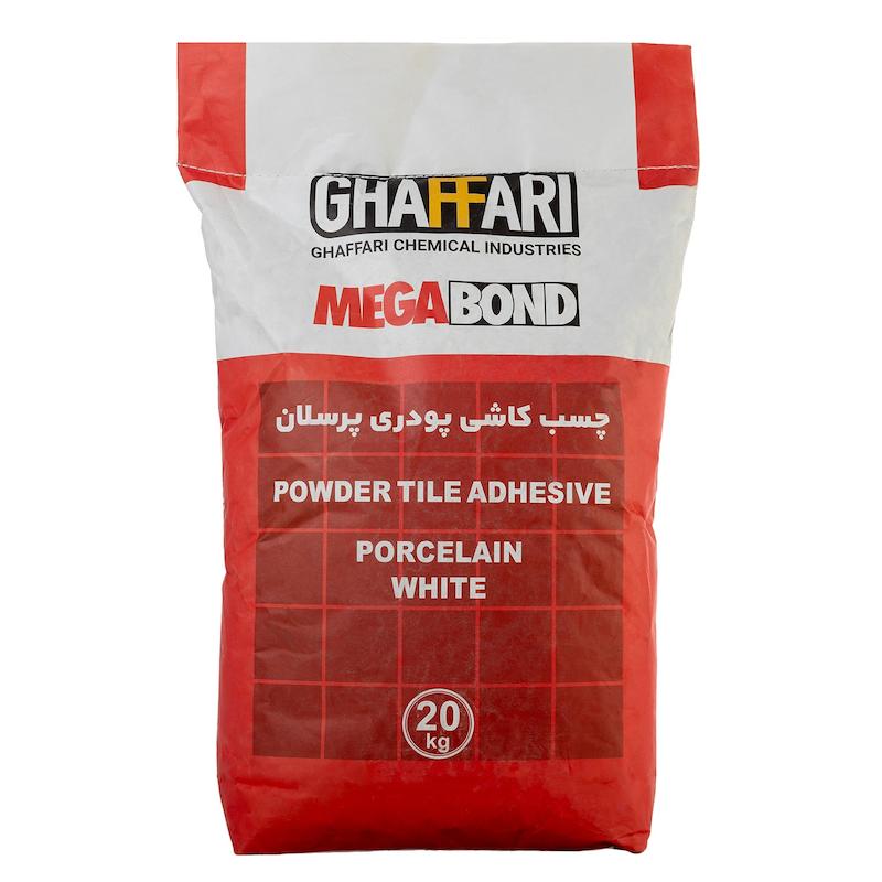 چسب پودری کاشی و سرامیک پرسلان مگابوند غفاری