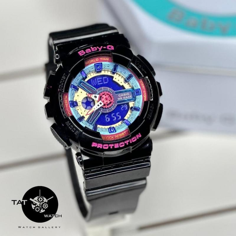 ساعت زنانه بچگانه بیبی جی موتور ژاپن با 50 رنگبندی Casio baby-g