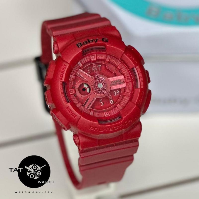 ساعت زنانه بچگانه بیبی جی لیمیتد Ba110 موتور ژاپن باگارانتی baby-g