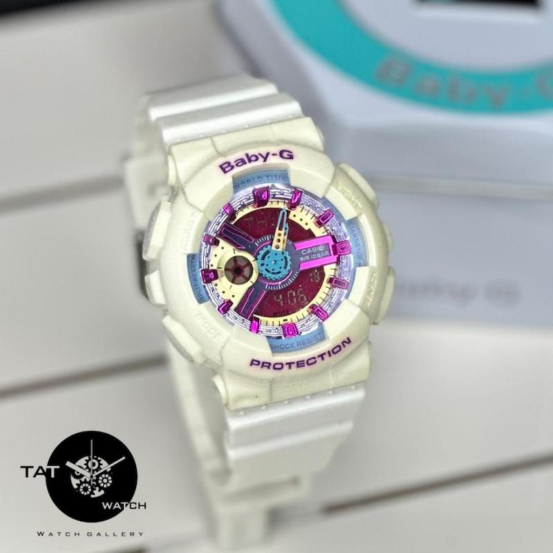 ساعت زنانه بچگانه کاسیو دیجیتالی بیبی جی Ba110 رنگبندی Baby-g