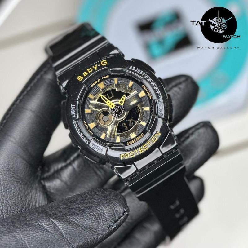 ساعت پسرانه بچگانه زنانه بی بی جی baby-g موتور ژاپنی ba110