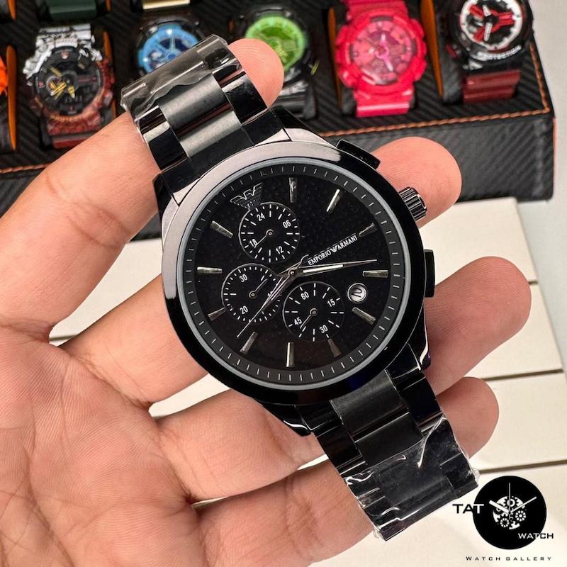 ساعت مردانه سه موتوره کرنوگراف امپریو آرمانی Armani