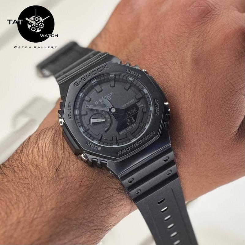 ساعت جیشاک Ga2100 فول مشکی موتور ژاپنی کاسیو G-Shock