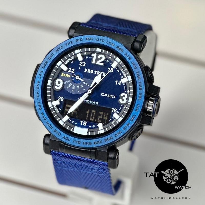 ساعت کاسیو پروترک PRG600 فول آپشن قطبنما دماسنج موتور ژاپن Casio protrek