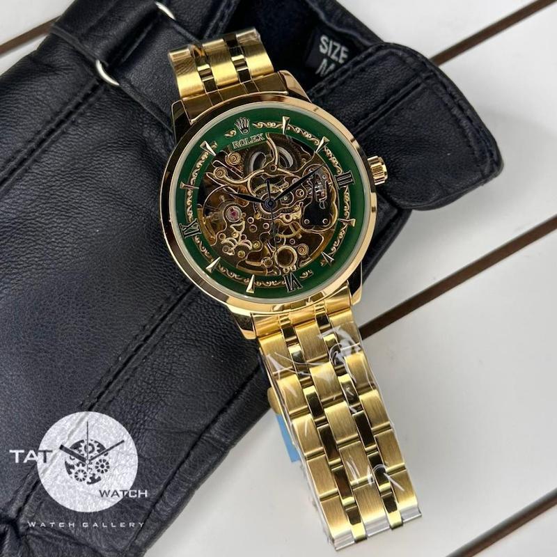 ساعت مردانه پسرانه رولکس اتوماتیک در رنگبندی rolex
