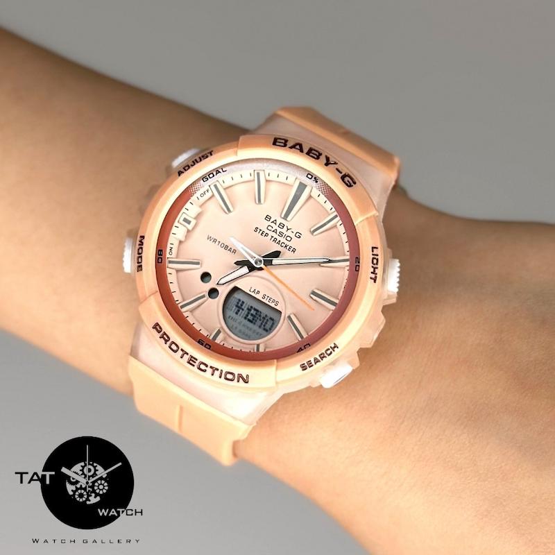 ساعت کاسیو بی بی جی زنانه مدل BGS100 موتور ژاپن قطبنما دماسنج Casio baby-g