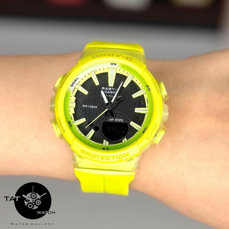 ساعت کاسیو بیبی جی زنانه BGS100 پاورسیوینگ موتور ژاپن Casio Baby-G