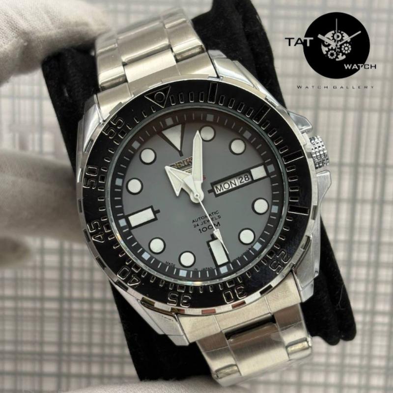 ساعت مردانه سیکو فلزی کلاسیک دو‌تقویم seiko