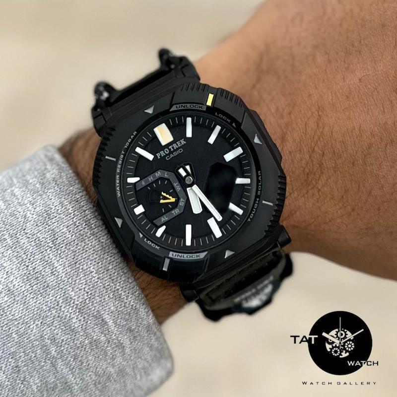 ساعت کاسیو پروترک PRJB001B کمپینگ و کوهنوردی موتور ژاپن فول آپشن Casio Protrek