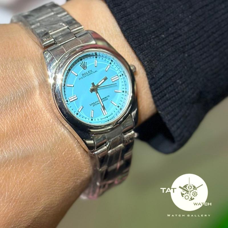 ساعت مچی زنانه دخترانه رولکس پرپچوال باگارانتی و جعبه Rolex