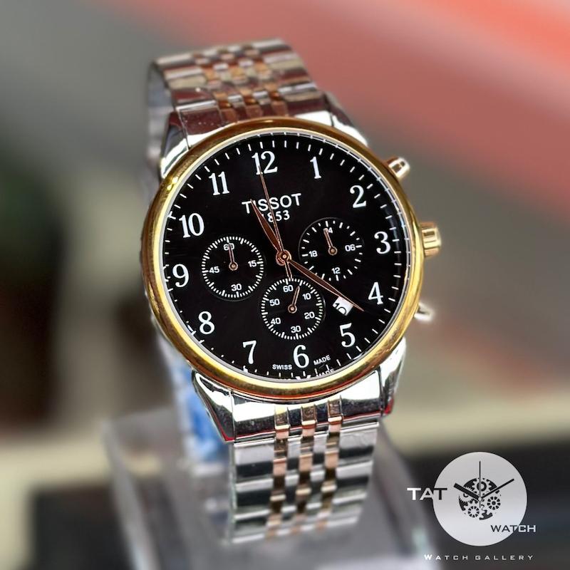 ساعت مردانه تیسوت سه موتوره کرنوگراف باگارانتی Tissot