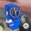 ساعت امگا سواچ سه موتوره کرنوگراف نپتون Neptune بند رابر قفل امگایی omega swatch