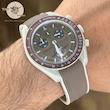 ساعت امگا سواچ زحل Saturn بند رابر قفل امگایی omega swatch