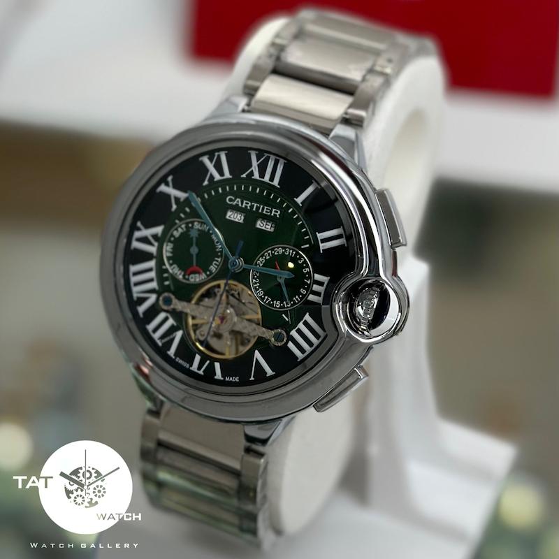 ساعت کارتیر مردانه موتور اتوماتیک بدون باتری موتور مشخص CARTIER