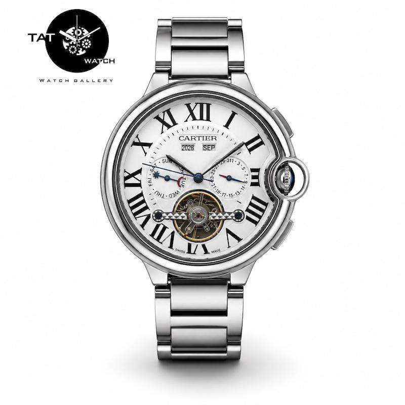 ساعت مردانه کارتیر اتوماتیک بدون باتری با رنگبندی Cartier