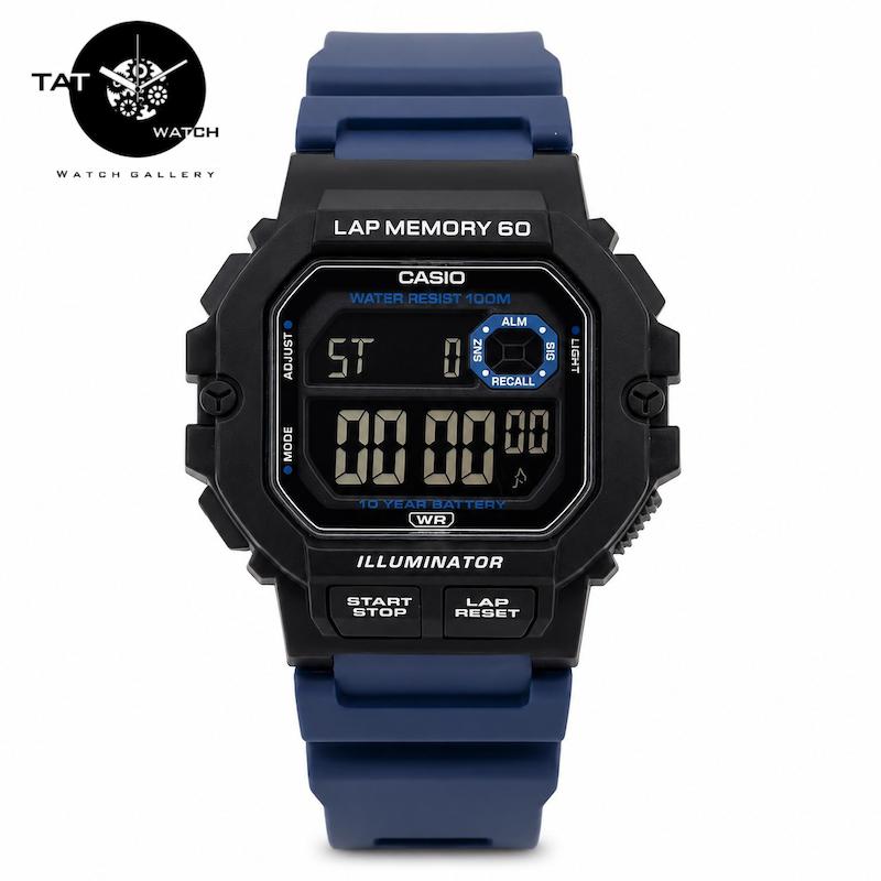 ساعت کاسیو دیجیتالی موتور ژاپن با جعبه Casio