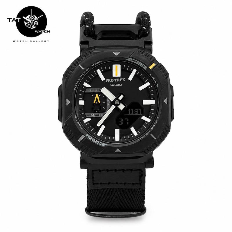 ساعت کاسیو پروترک PRJB001B کمپینگ و کوهنوردی موتور ژاپن فول آپشن باجعبه Casio Protrek