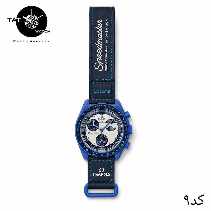 ساعت مچی مردانه زنانه امگا سواچ سه موتوره کرنو باگارانتی عکس 23 رنگبندی داخل محصول با جعبه omega swatch