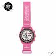 ساعت مردانه زنانه امگا سواچ اسپرت سه موتور فعال یکسال گارانتی عکس رنگبندی داخل محصول omega swatch