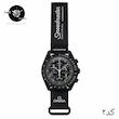 ساعت مردانه زنانه امگا سواچ اسپرت سه موتور فعال یکسال گارانتی عکس رنگبندی داخل محصول omega swatch