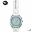 ساعت مردانه زنانه امگا سواچ اسپرت سه موتور فعال یکسال گارانتی عکس رنگبندی داخل محصول omega swatch