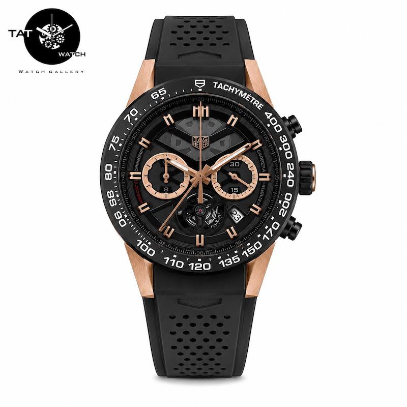 ساعت مردانه تگ هویر کررا میوتا ژاپن سه موتوره کرنوگراف Tag Heuer Carrera