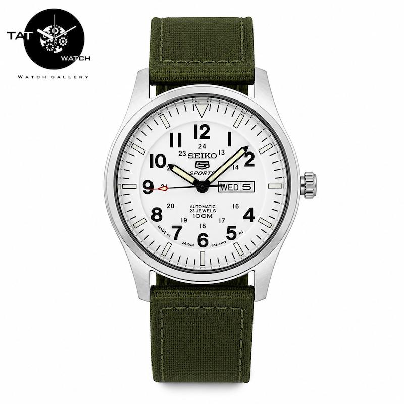 ساعت مردانه سیکو5 خلبانی برزنتی SEIKO