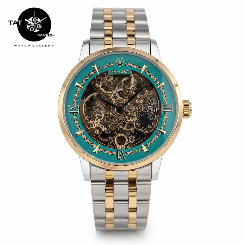 ساعت مردانه رولکس اتوماتیک بدون باتری با گارانتی rolex
