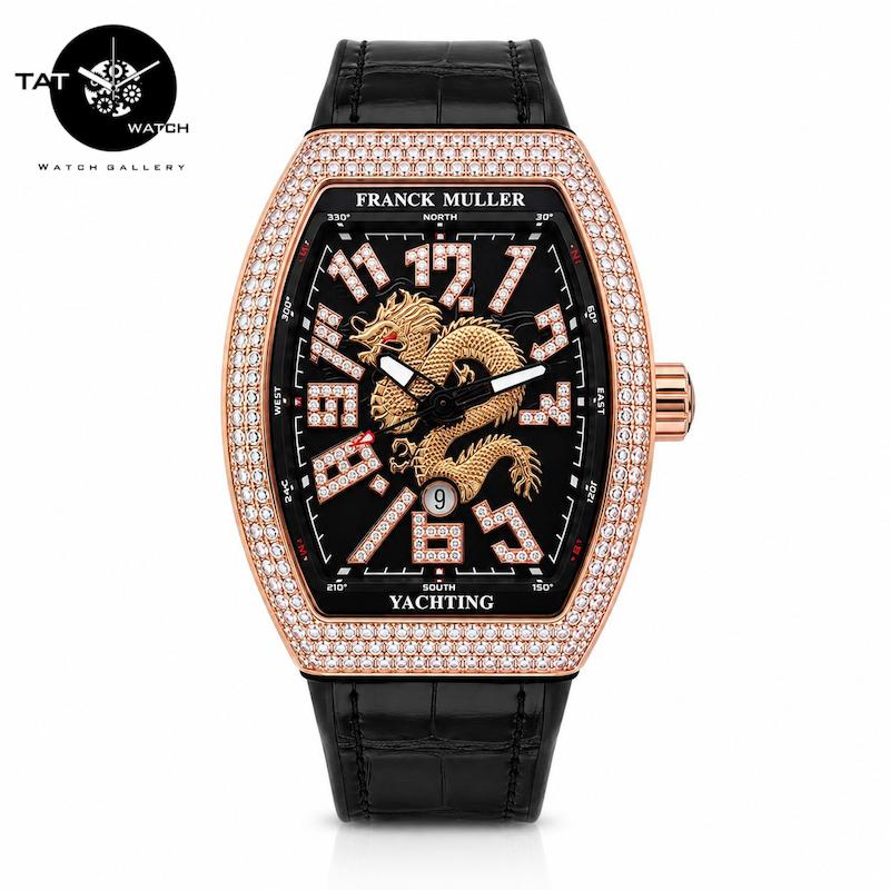 ساعت مردانه فرانک مولر دراگون اژدها فول نگین FRANCK MULLER