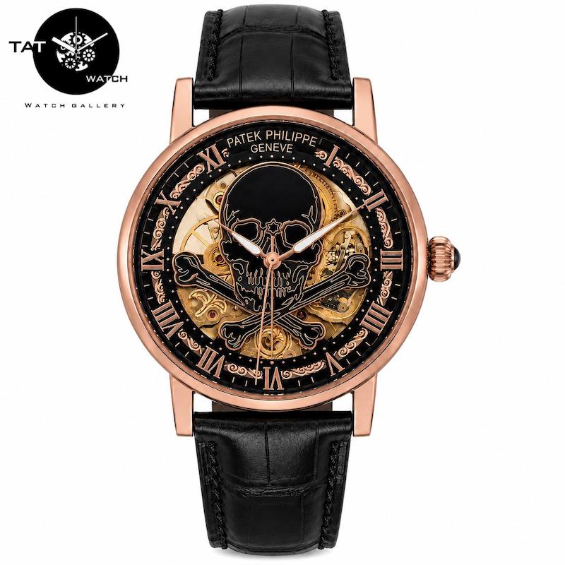 ساعت مچی مردانه پتک فیلیپ موتور ژاپن اتوماتیک بدون باتری Patek Philippe