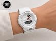 ساعت جی شاک مردانه زنانه GBA800 سفید Casio G-Shock