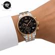 ساعت مچی مردانه تیسوت سه موتوره کرنوگراف با گارانتی و جعبه Tissot