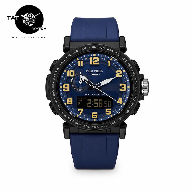 ساعت مچی مردانه کاسیو پروترک PRG600 قطبنما دماسنج موتور ژاپن با جعبه Casio Protrek