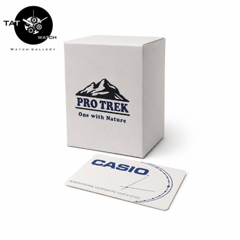 ساعت مچی مردانه کاسیو پروترک PRGB001B کشی برزنتی موتور ژاپن کمپ کوهنوردی باجعبه Casio Protrek