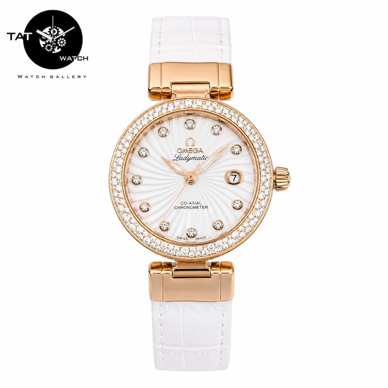 ساعت مچی زنانه امگا لیدی ماتیک موتور ژاپن باگارانتی Omega Ladymatic