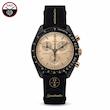 ساعت مچی مردانه زنانه امگا سواچ ماه 1969 moon مونشاین سه موتوره کرنو با گارانتی و جعبه omega swatch