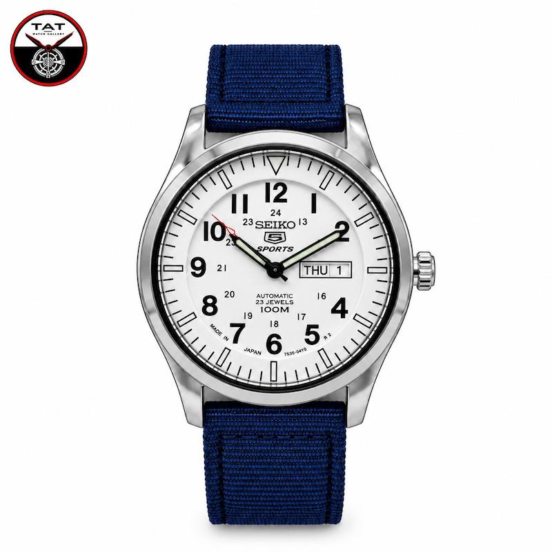 ساعت مچی مردانه سیکو5 خلبانی برزنتی با گارانتی و جعبه seiko