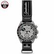 ساعت مچی مردانه زنانه امگا سواچ فاز زمین Earth phase سه موتوره کرنو باگارانتی و جعبه omega swatch