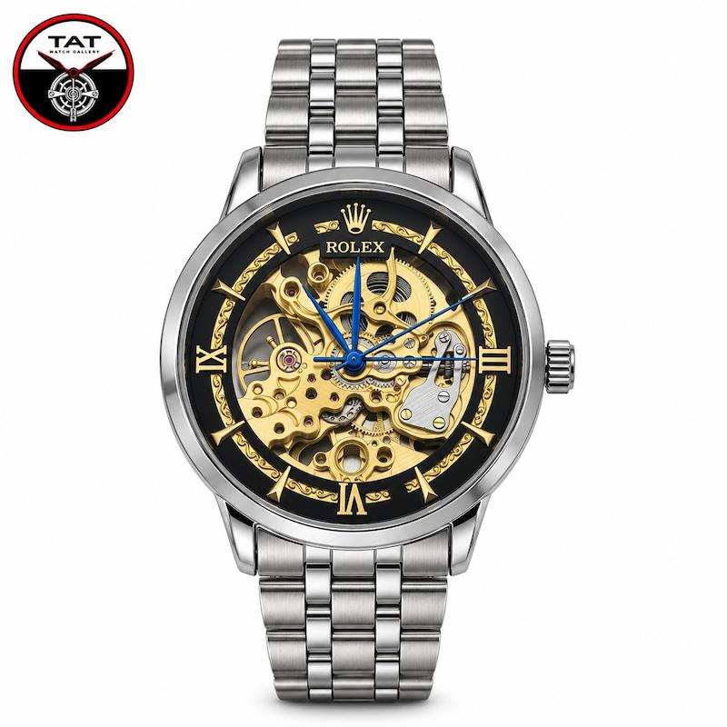 ساعت مچی مردانه رولکس اتوماتیک بدون باتری باگارانتی و جعبه Rolex