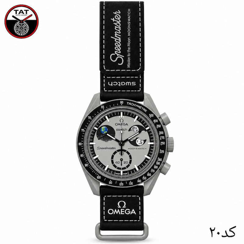 ساعت مچی مردانه زنانه امگا سواچ سه موتوره کرنو باگارانتی عکس 23 رنگبندی داخل محصول با جعبه omega swatch