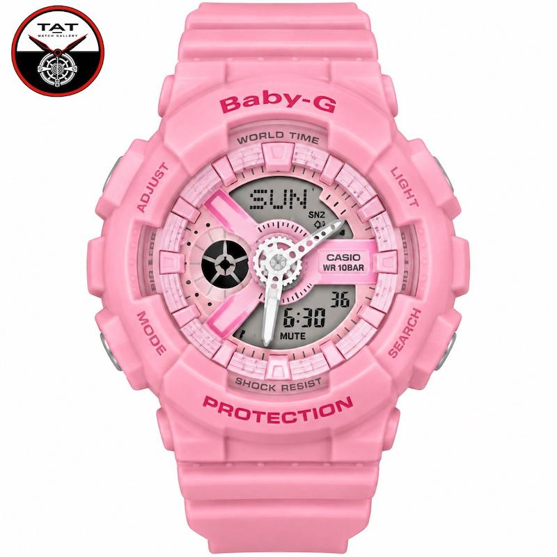 ساعت مچی زنانه کاسیو بیبی جی Ba110 موتور ژاپن با گارانتی و جعبه Casio Baby-G بی بی جی