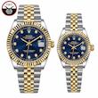 ساعت مچی مردانه زنانه ست رولکس دیت جاست موتور میوتا ژاپن باگارانتی و جعبه rolex