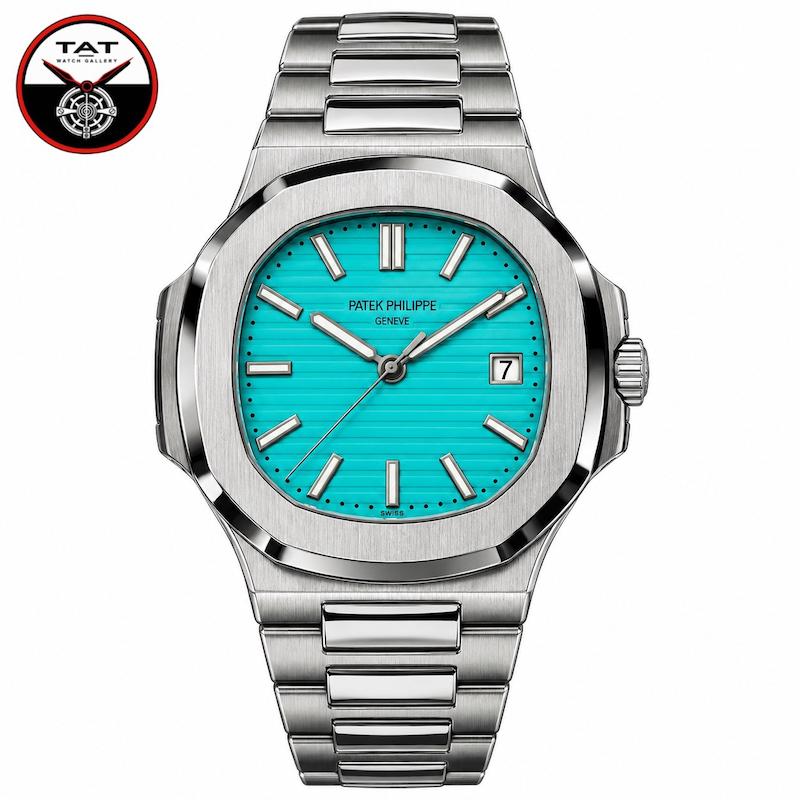 ساعت مچی مردانه پتک فیلیپ ناتیلوس موتور میوتا ژاپن Patek Philippe Nautilus
