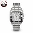 ساعت مچی مردانه کارتیر سانتوس دارای گارانتی و جعبه Cartier Santos