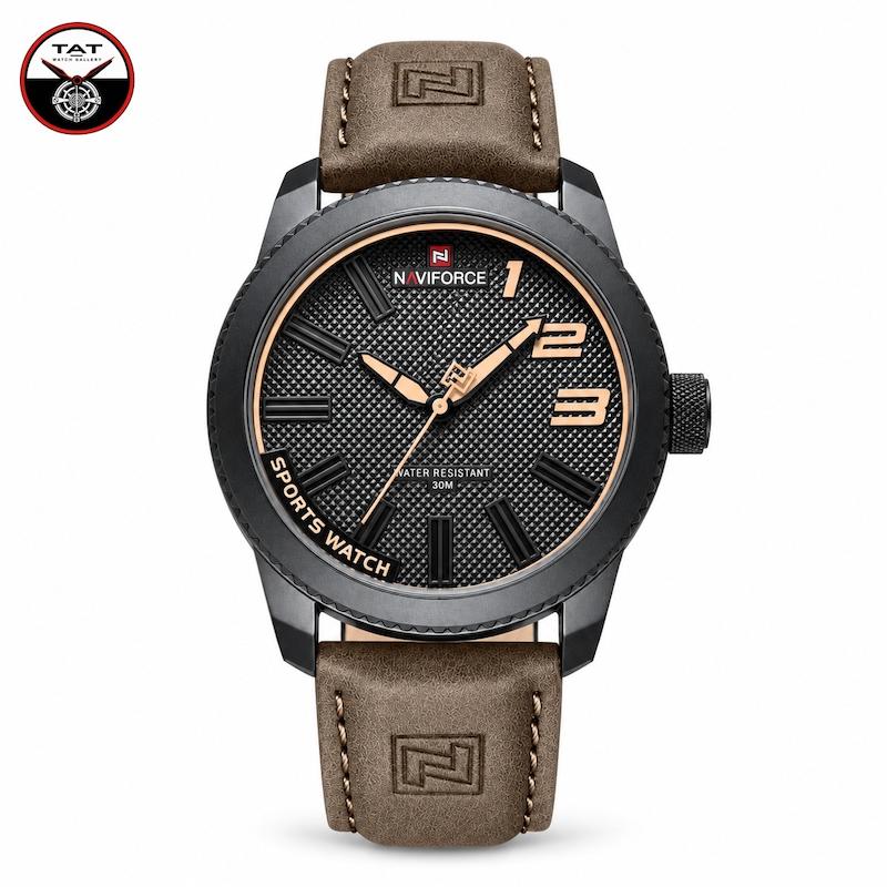 ساعت مچی مردانه اورجینال نیوی فورس NF9202 با گارانتی و پک NAVIFORCE