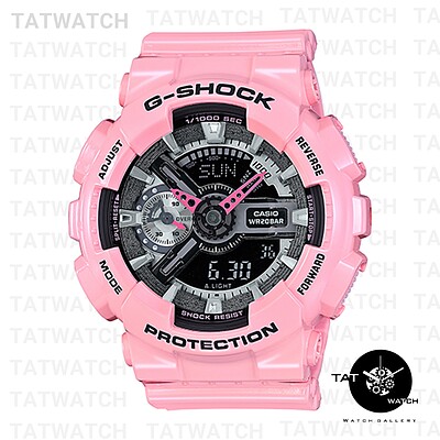 ساعت جی شاک GA110 صورتی G-SHOCK