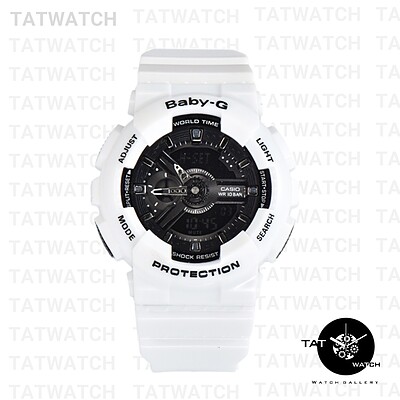 ساعت مچی کاسیو بیبی جی سفید مدل Casio Baby-G BA-110