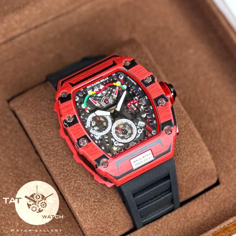 ساعت مردانه ریچاردمیل مک لارن سه موتوره ژاپن با گارانتی Richard mille