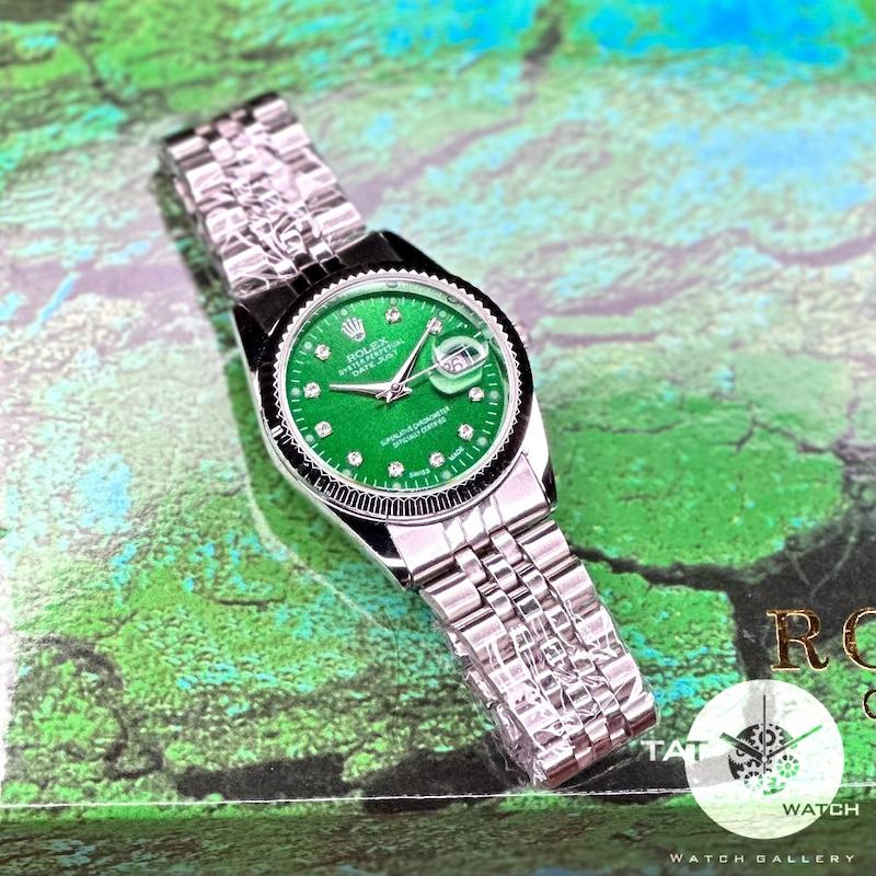 ساعت مچی مردانه رولکس دیت جاست با گارانتی در رنگبندی Rolex