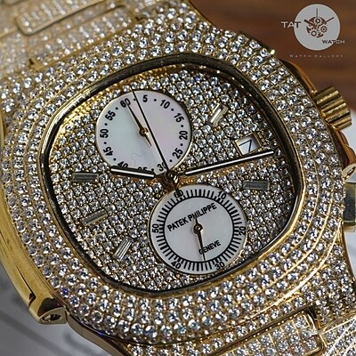 ساعت مردانه پتک فیلیپ ناتیلوس Patek Philippe( فول نگین )